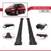accessorypart Compatible with Great Wall Haval H2 2019-2021 Fly Model Car Roof Rack Cross Bar Black Aluminium 2 Bars view 3