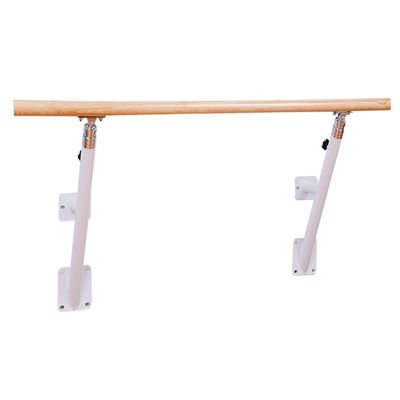Ballet Barre Wall Mounted Steel Ballet Barre, Adjustable Height 80-120cm, Suitable for Home Use/Dance Studio/Gym (Size : 2.5M/8.2FT)