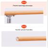 Ballet Barre Wall Mounted Steel Ballet Barre, Adjustable Height 80-120cm, Suitable for Home Use/Dance Studio/Gym (Size : 2.5M/8.2FT) view 4