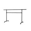Ballet Barre Portable Double, Freestanding Ballet Barre, Heavy Duty Dancing Stretching Ballet for Home Or Studio Dance Training, Stretching, Flexibility, Fitness Ballet Bar (Size : 100x60x105cm) view 1