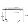 Ballet Barre Portable Double, Freestanding Ballet Barre, Heavy Duty Dancing Stretching Ballet for Home Or Studio Dance Training, Stretching, Flexibility, Fitness Ballet Bar (Size : 100x60x105cm) view 2