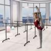 Ballet Barre Portable Double, Freestanding Ballet Barre, Heavy Duty Dancing Stretching Ballet for Home Or Studio Dance Training, Stretching, Flexibility, Fitness Ballet Bar (Size : 100x60x105cm) view 3
