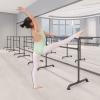 Ballet Barre Portable Double, Freestanding Ballet Barre, Heavy Duty Dancing Stretching Ballet for Home Or Studio Dance Training, Stretching, Flexibility, Fitness Ballet Bar (Size : 100x60x105cm) view 4