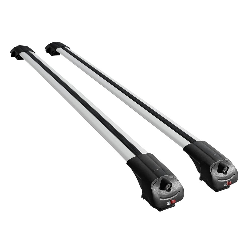 accessorypart Compatible with MG ZS 2018-2024 Cross Bar ACE-1 Roof Racks Car Top Luggage Carrier Rails Grey
