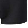 JEsilunmaMY Plus Size Mid Waist Boxer Briefs for Men Stretch Cotton Moisture-Wicking Underwear Soft Comfortable Pouch Trunks (Black-5PC,3X-Large) view 4
