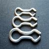 100 Stainless Eyelet Eyes Steel Lead Sinker Weight #2 Hilts & Do-It Molds