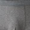 JEsilunmaMY Plus Size Mid Waist Boxer Briefs for Men Stretch Cotton Moisture-Wicking Underwear Soft Comfortable Pouch Trunks (Grey30-1PC,Large) view 3