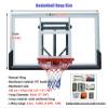 DAKAJA Adult Kids Basketball Hoop Outdoor 10ft, Wall Mounted Basketball Backboard, Net and Rim Set, Heavy Duty Adjustable Height Basketball Goal view 2