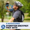Buryeah 5 Pcs Hydration Backpack Pack with 5 Pcs 2L Water Bladder Lightweight Water Backpack with Hydration Bladder Hydration Backpack Hiking Backpack Water Rucksack Backpack Bladder Bag for Adults view 2