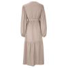 2023 Abayas Dress for Women Muslim Dress Ladies Full Cover Islamic National Robe Gown Long Sleeve Prayer Clothes view 4