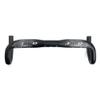 HIMALO 31.8mm Road Bike Bent Handlebar 380mm/400mm/420mm/440mm Racing Handlebars Drop 125mm Reach 80mm Aluminium Alloy Bars (Color : White, Size : 380mm) view 1