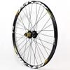 ZECHAO 26 27.5 29in Mountain Bike Wheelset,Thru Axle Disc Brake Bike Front Rear Wheels for 7-11 Speed Cassette Freewheel 2090g Wheelset (Color : Yellow, Size : 29inch) view 3