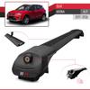 Compatible with Seat Arona (KJ7) 2017-2026 ACE-1 Car Roof Rack Cross Bar Black Aluminium 2 Bars view 3