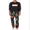 Amazon Essentials Disney | Marvel | Star Wars Men's Flannel Pajama Sleep Sets, Marvel Avengers, Small view 1