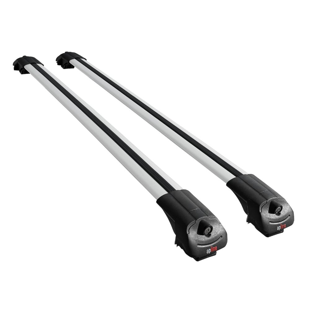 apline Compatible with Seat Arona (KJ7) 2017-2026 ACE-1 Car Roof Rack Cross Bar Grey Aluminium 2 Bars