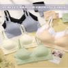 Happy Cherry Girls Teens Training Bras Cotton Lightly Padded Adjustable Sports Bra for Big Kids 12-14 Years 3PCS view 4