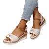 Ladmiple Summer Sandals For Women 2022 Trendy Wedge Sandals for Women Platform Sandals Open Toe Wedge Heels Casual Summer Sandals view 1