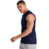 Hanes Men's Essentials Midweight T Pack, Cotton Muscle Tank Shirts, 3-Pack, Athletic Navy view 4