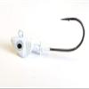10 Painted Pro-Shad Jig Head Striper Bass Redfish Lure Ultra Point Hook- White 1/2oz view 1