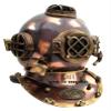 US Navy Marl V Antique Diving Divers Helmet Brass Steel Full Size Maritime Diving Helmet by Better Buy Handicraft view 4
