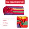 Aran co Ultra-Light Travel Camping Hammock with Tree Straps for Hanging - Durable Folding Hammock Up to 450lbs, Portable Hammock Camping for Indoor and Outdoor - Single/Red view 3