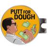 Shanker Golf Ball Marker - Putt for Dough Funny Golf Ball Marker & Hat Clip - Funny Golf Accessories - Parody Magnetic Golf Ball Marker - Golf Ball Marker Tool - The Perfect Funny Golf Gift for Men view 1