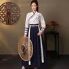 Hanfu Dress for Women, Hanfu Female Tang Made Costume Hanfu Dress Cosplay Costume Hanfu Plus Size (B, 3XL:(Recommended Height:175-190cm)) view 2