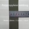 Polypropylene Webbing 1.5 inch - Strap for Bags Making Handles Climbing Strapping view 2