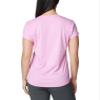 Columbia Women's Sun Trek Short Sleeve Tee, Cosmos Heather, X-Small view 2