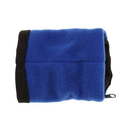 Wristband Wallet, Sports Thick Sweatband with Zipper Pocket for Running Walking and Cycling to Hold Cash Card Keys and ID, Wrist Band Pouch (Blue)
