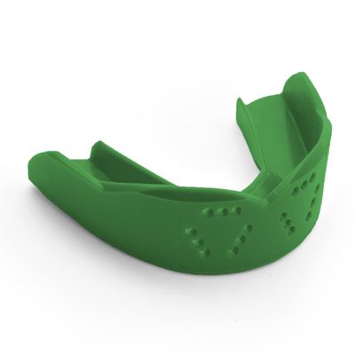 SISU 3D Mouthguard, Forest Green - Pre-Formed, Easy Fit Protection for Lacrosse, Football, Hockey, Team Sports - Adult Fit - Remoldable Up to 20 Times - Works for Braces - Non Toxic