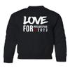 Love for Philadelphia 2023 Basketball Fans Youth Crewneck Sweatshirt (Black, Youth Large) view 1