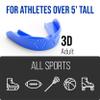 SISU 3D Mouthguard, Neon Flash - Pre-Formed, Easy Fit Protection for Lacrosse, Football, Hockey, Team Sports - Adult Fit - Remoldable Up to 20 Times - Works for Braces - Non Toxic view 2