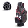 Big Max Dri Lite Silencio 2 - Waterproof Golf Cart Bag with Protective 14 Way Golf Club Divider Organizer Top, Water-Proof Zipper Pockets and Integrated Cooler Bag for Beverages view 1