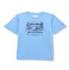 Columbia Youth Boys Fork Stream Short Sleeve Graphic Shirt, Skyler/Lakeside Badge, Small view 1