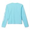 Columbia Youth Unisex Fork Stream Long Sleeve Shirt, Aquamarine, X-Large view 2