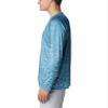 Columbia Men's Super Terminal Tackle PFG Fresh Fade Long Sleeve, Canyon Blue/Tested Tough Fresh Super Fade, XX-Large view 3