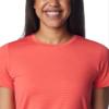 Columbia Women's Leslie Falls Short Sleeve, Juicy, XX-Large view 4