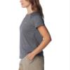 Columbia Women's Bogata Bay Short Sleeve Tee, Black, X-Large view 3