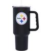 logobrands Pittsburgh Steelers 40oz. Travel Tumbler with Handle view 1