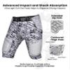 Exxact Sports Gladiator 5-Pad Adult Football Girdle for Men with Cup Pocket, Padded Compression Shorts with Integrated Hip, Thigh, Tailbone Pads, Men's Girdle Football (Camo, AS) view 3