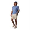 Columbia Men's PFG Uncharted Polo, Bluebell Heather, XX-Large view 3