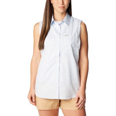 Columbia Women's Anytime Lite Sleeveless, Whisper, X-Large