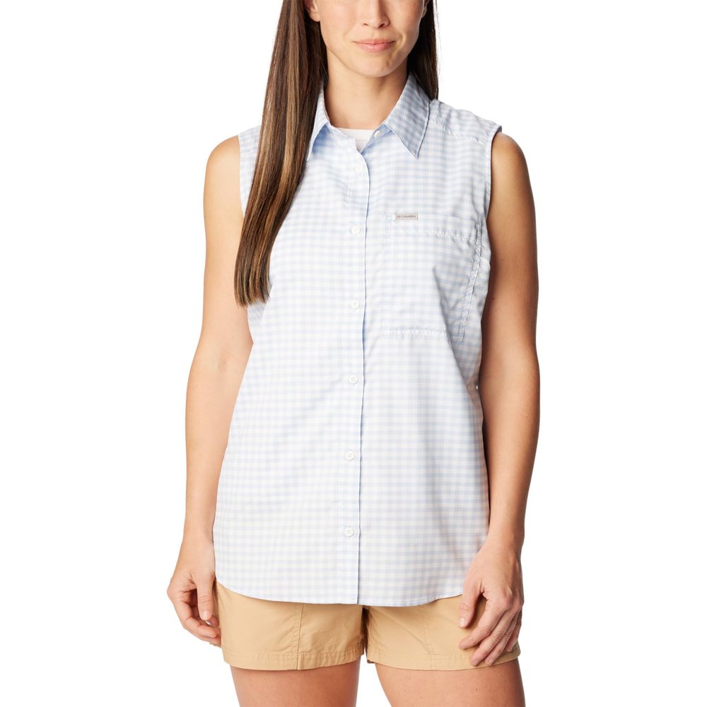 Columbia Women's Anytime Lite Sleeveless, Whisper, X-Large
