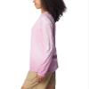 Columbia Women's Tidal Deflector Long Sleeve, Bright Lavender, X-Large view 3