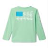Columbia Youth Boys Terminal Tackle PFG Fish Flag Long Sleeve, Ocean Mint/PFG Flag Offshore Slam, Large view 2