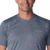 Columbia Men's Hike Crew, Collegiate Navy Heather, Large view 4