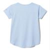 Columbia Youth Girls Tech Trail Short Sleeve Tee, Whisper Heather, X-Large view 2
