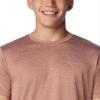Columbia Men's Hike Crew, Auburn Heather, 2X Tall view 4