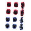 WHAMVOX 2sets Protective Gear for Boy Girl Knee Pads Elbow Pads and Hand Protectors Stylish Sports Protection for Skateboarding Roller Skating and Biking Comfortable and Safe Outdoor Gear view 1